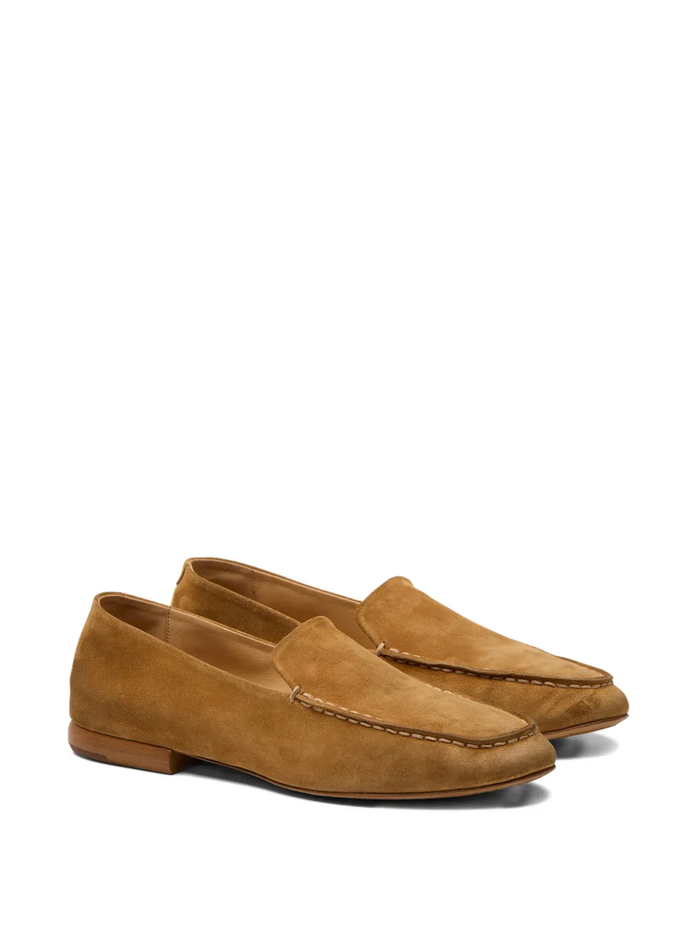 Mars&egrave;ll Mandolo loafers met stiksel - Bruin