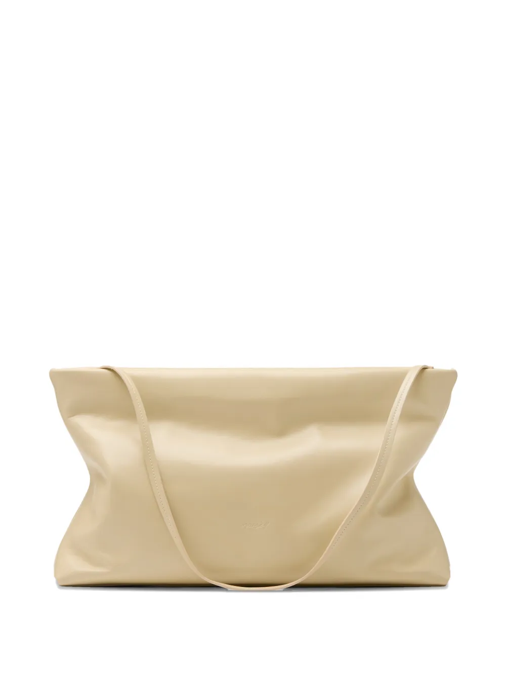 Marsèll Diessepi leather clutch bag - Nude