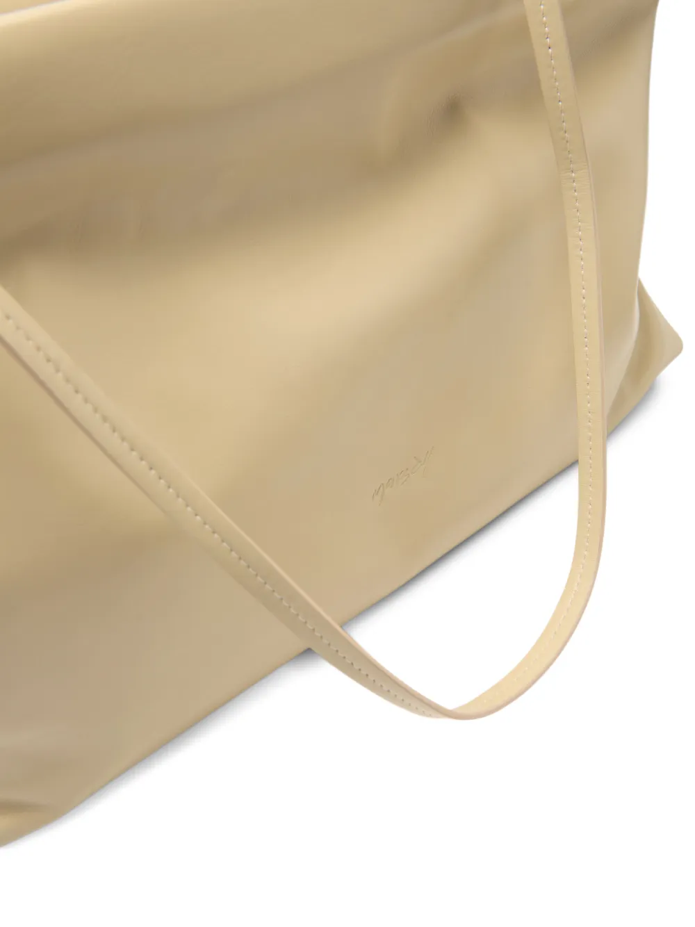 Marsèll Diessepi leren clutch Beige