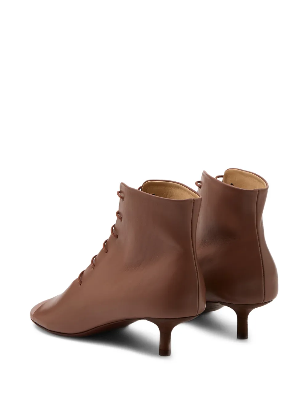 Marsèll Sottiletta veterlaarzen met open neus Bruin