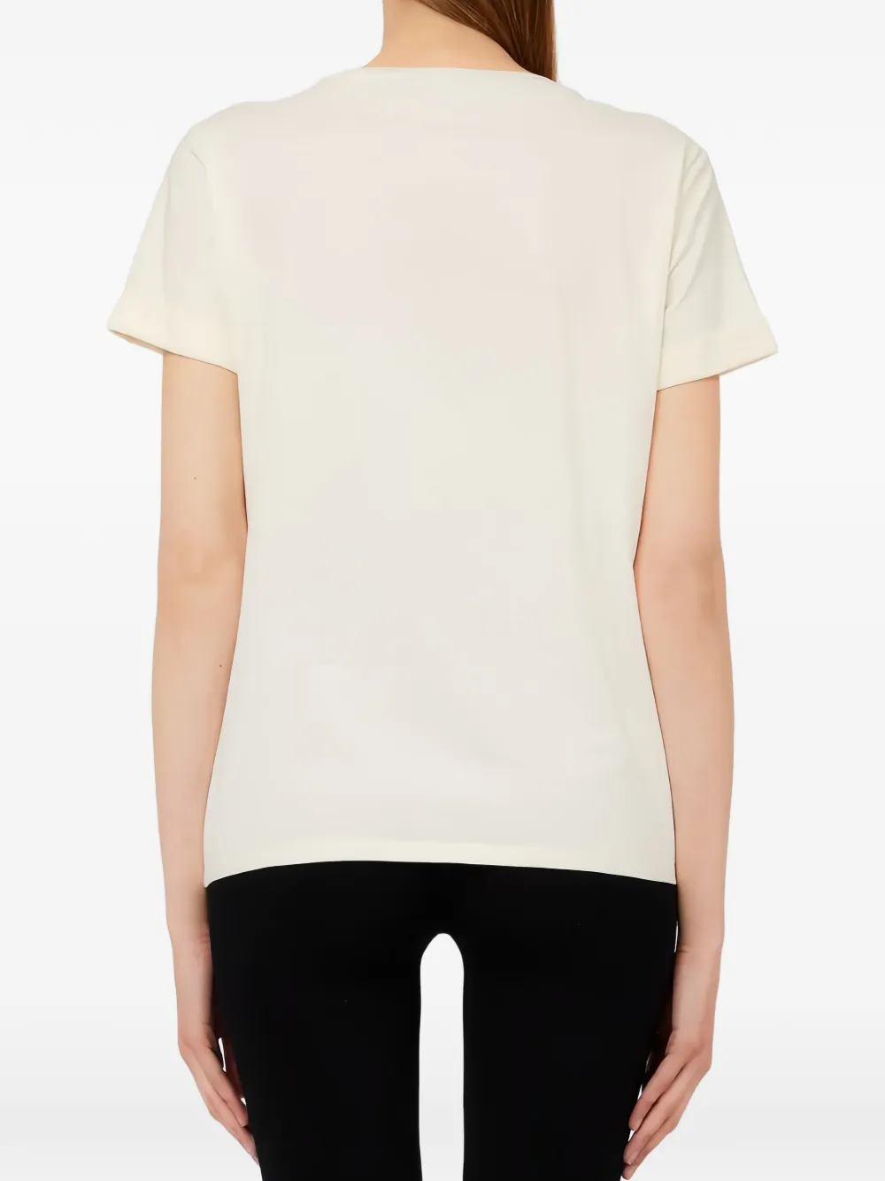  Liu Jo Floral Print T-shirt - Neutrals 