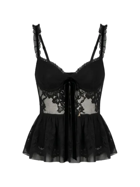 Aniye By lace-trim top