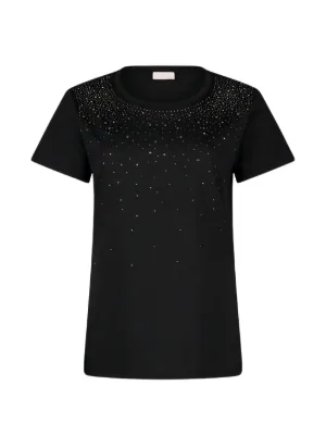Givenchy Pre-Owned アニマルプリントトリム Tシャツ | ブラック