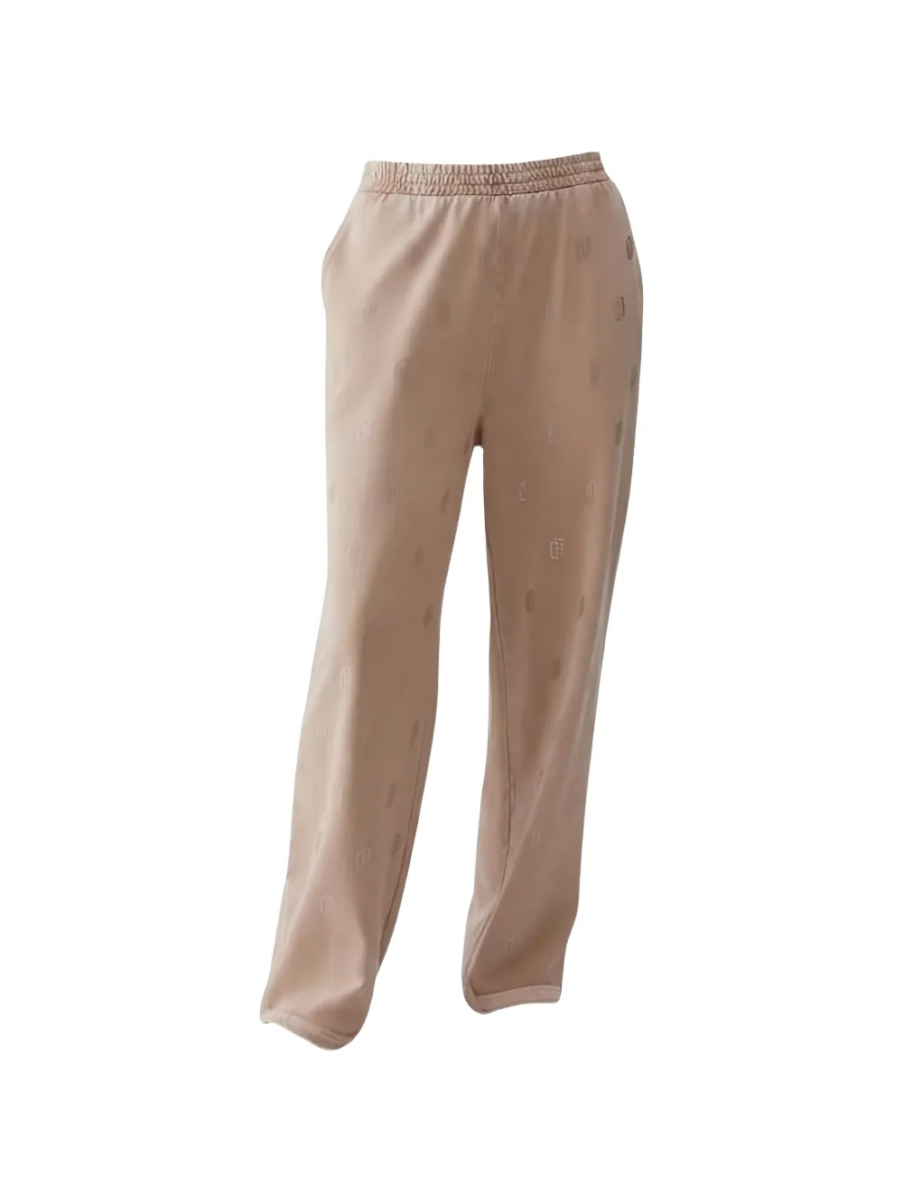 LIU JO Broek met logo Beige