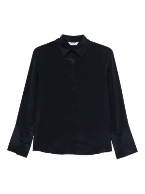 Forte Forte シルクブラウス | ブルー | FARFETCH JP