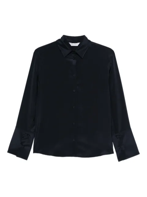 Max Mara Mxpvoliera long-sleeve blouse