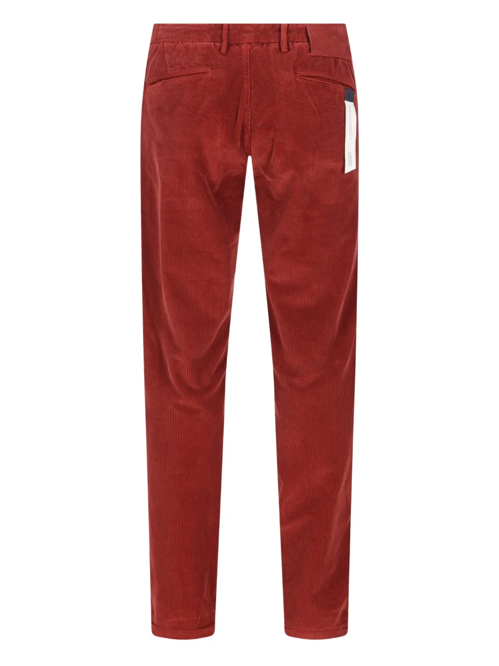 Sartoria Tramarossa Luis velvet trousers - Rood