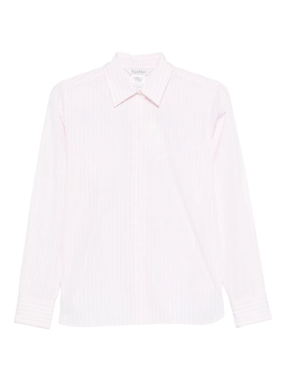 Max Mara stripe-pattern shirt | White | Image 1