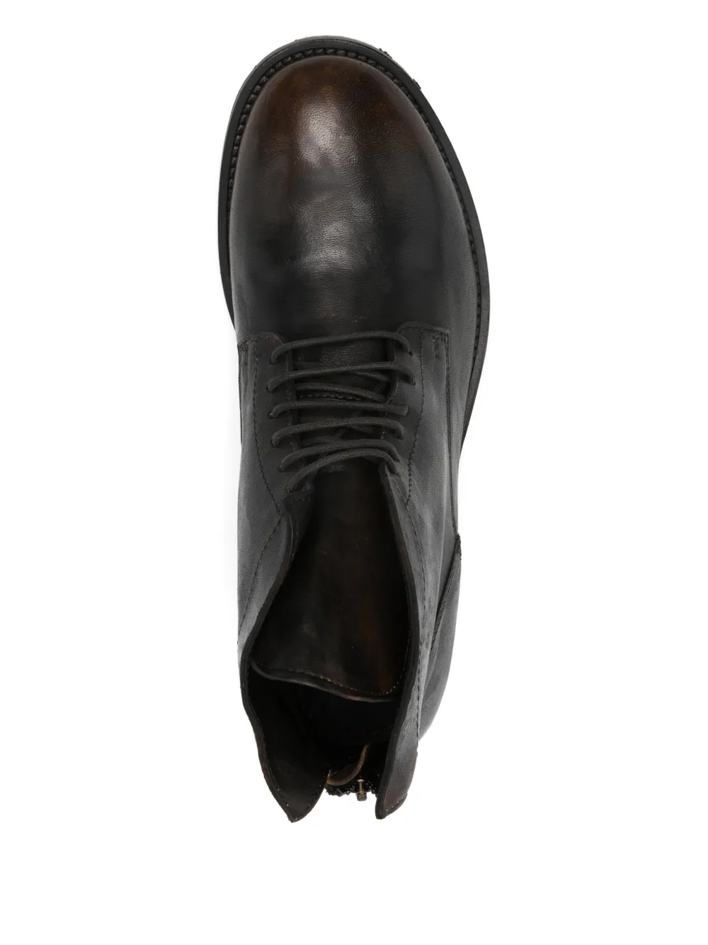 LeQarant lace-up zip boots Bruin