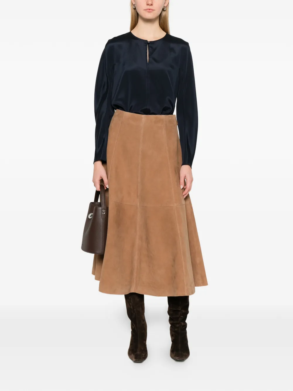 Max Mara Mxpmitico blouse - Blauw