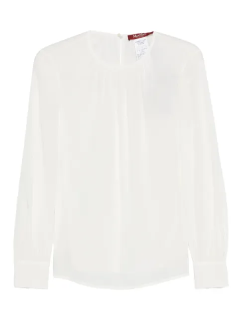 Max Mara Mstcolmo long-sleeve blouse