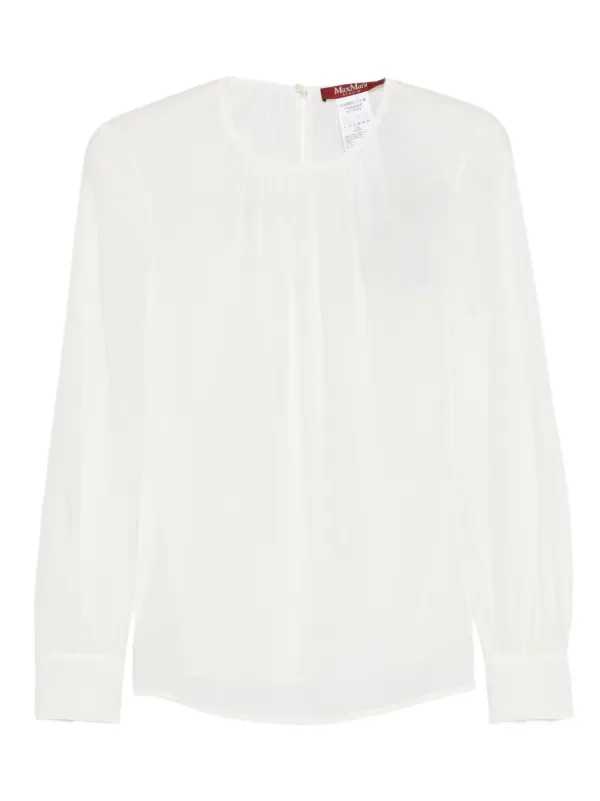 Max Mara Mstcolmo ブラウス | ホワイト | FARFETCH JP
