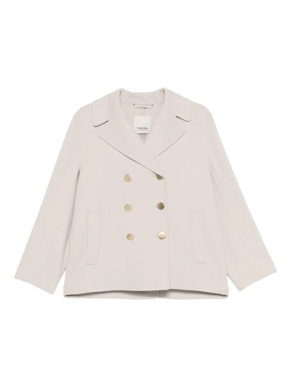 'S Max Mara abrigo con doble botonadura | neutro | Image 1