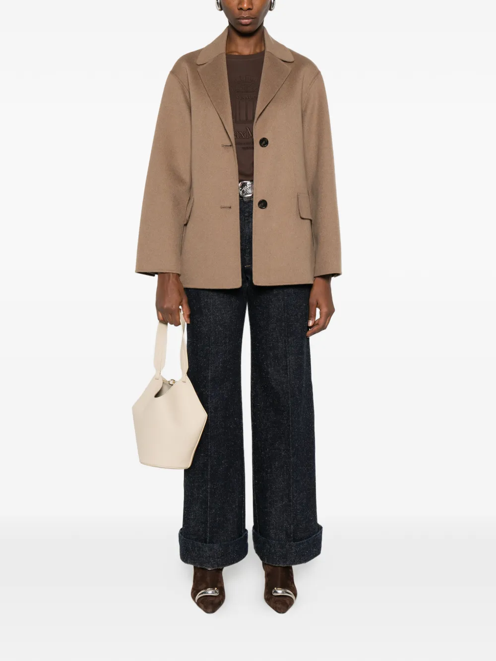 'S Max Mara chaqueta con bolsillo con botón | Chamarras ajustadas | Image 2
