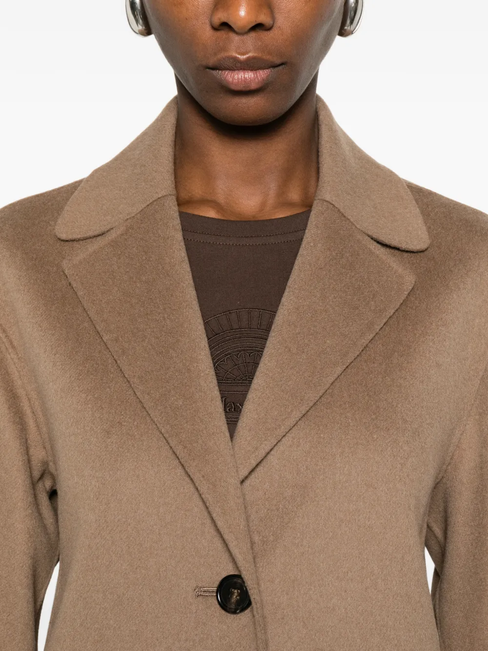'S Max Mara Jack met opgestikte zak Bruin