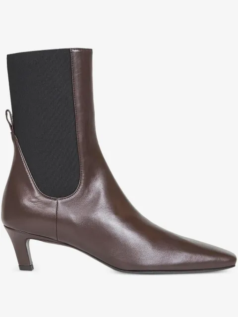TOTEME botas Chelsea con tacón de 50mm