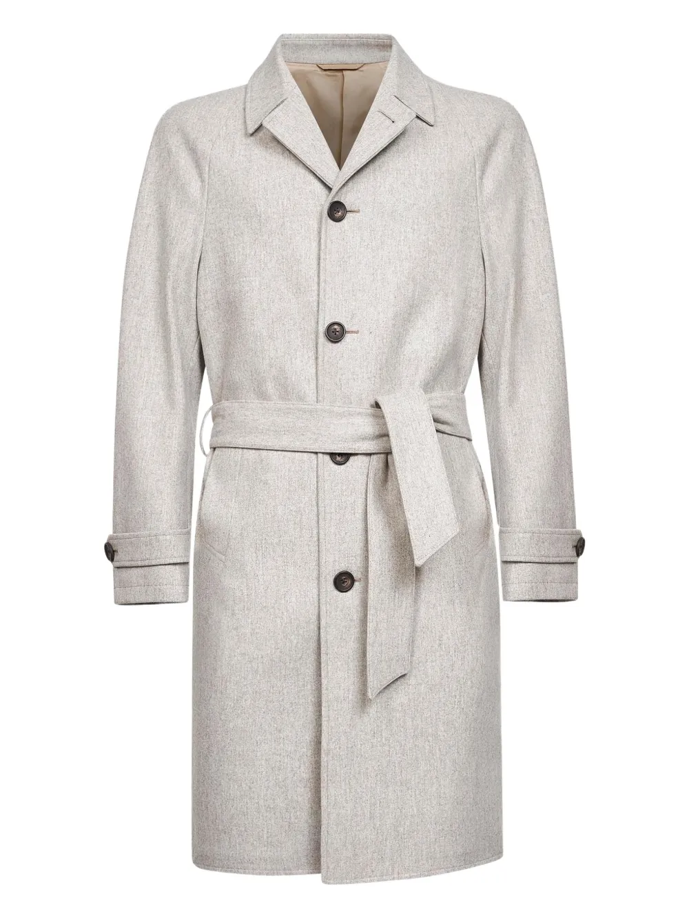 D4.0 belted coat | Neutrals | Image 1