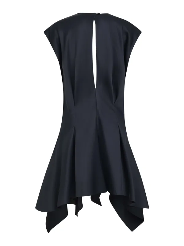 KHAITE Merith Mini Dress | Black