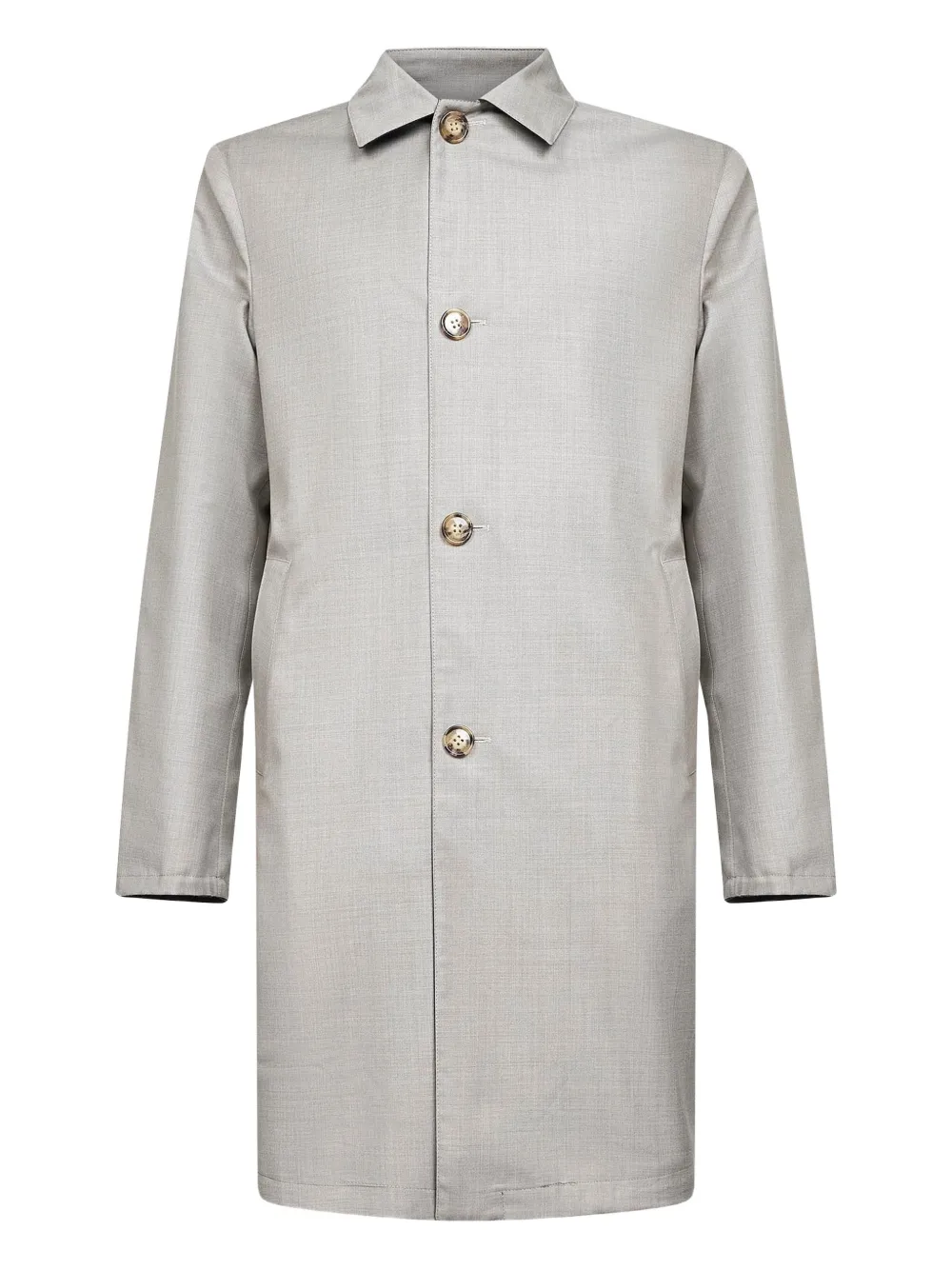  D4.0 Reversible Single-breasted Coat - Blue 