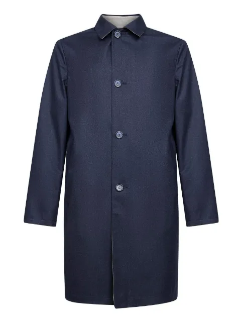 D4.0 reversible single-breasted coat