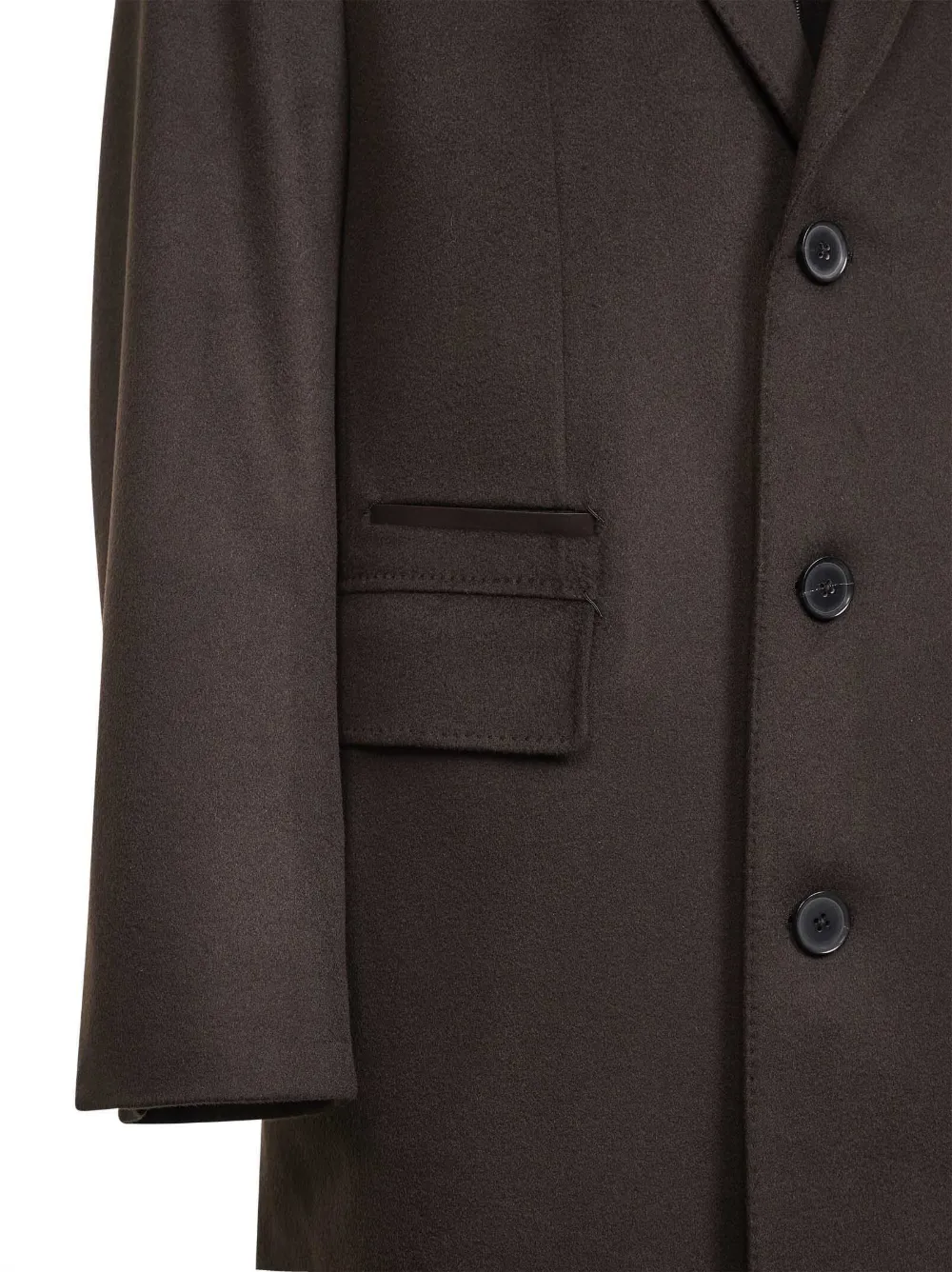  Zegna Cashmere Coat - Brown 