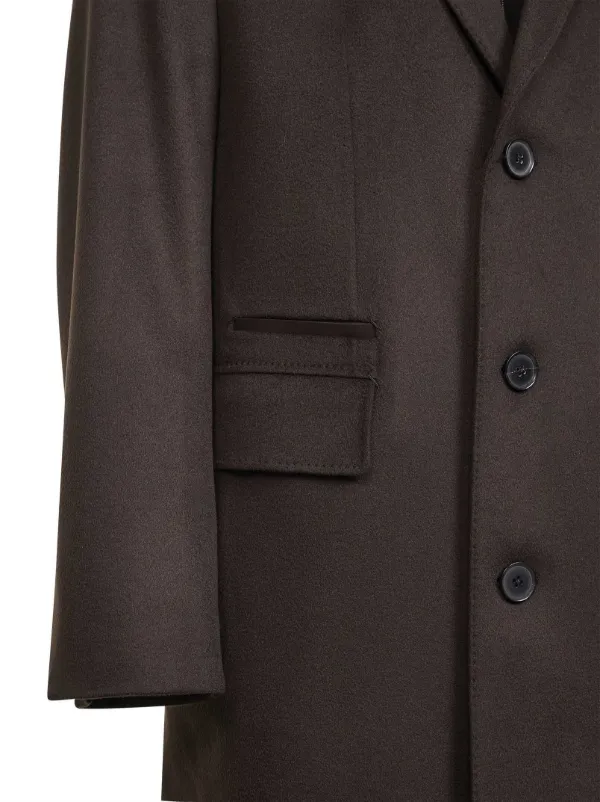 Zegna カシミア コート | ブラウン | FARFETCH JP