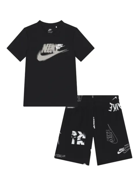 Nike Kids logo shorts set