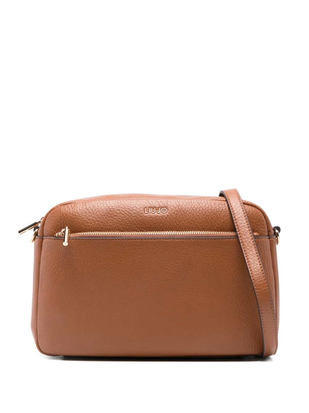 LIU JO medium zipped shoulder bag - Marrone
