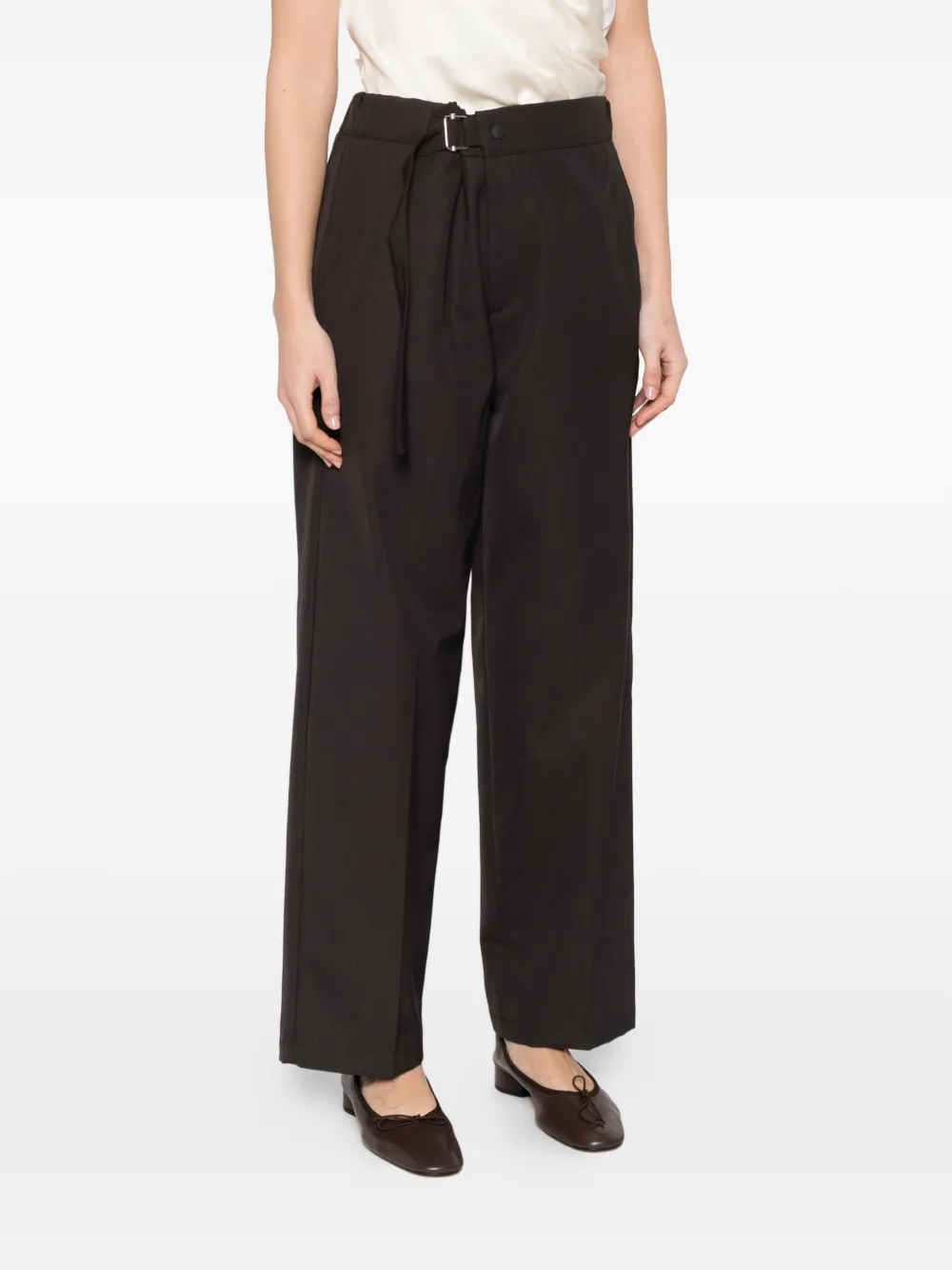Belted-Waist Trousers