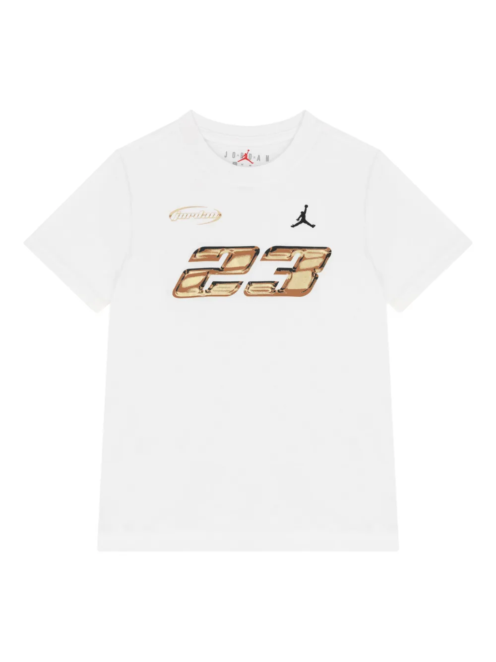Jordan Kids graphic-print T-shirt - Bianco