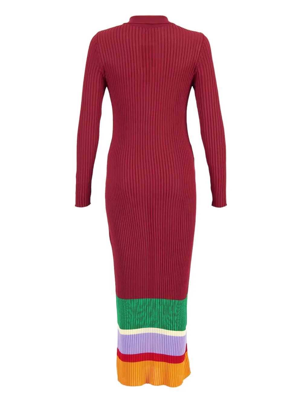 PAULA stripe knitted midi dress | Day Dresses | Image 2