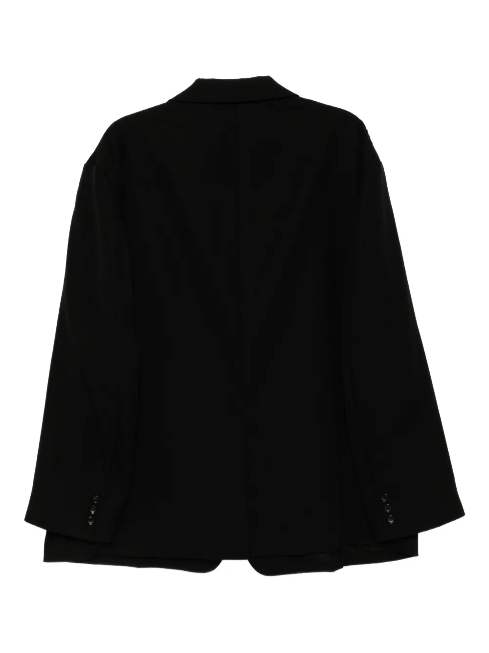 Black Comme Des Garçons wool gabardine blazer | Blazers | Image 2