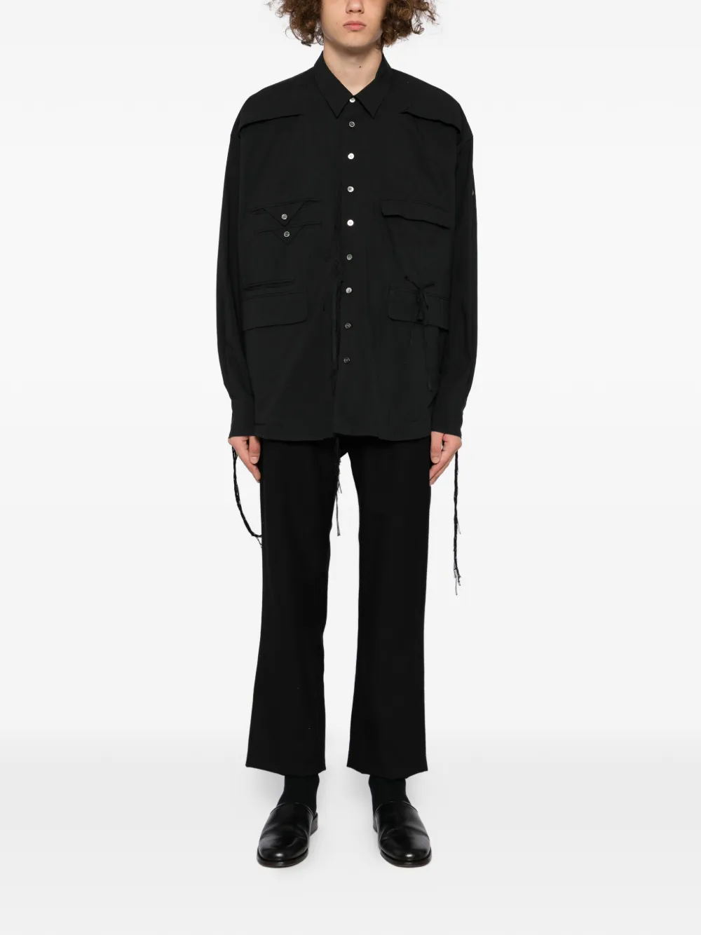 midorikawa ストラップ シャツ | Image 2