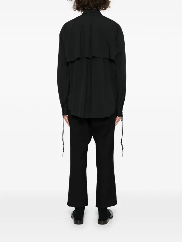Midorikawa ストラップ シャツ | ブラック | FARFETCH JP