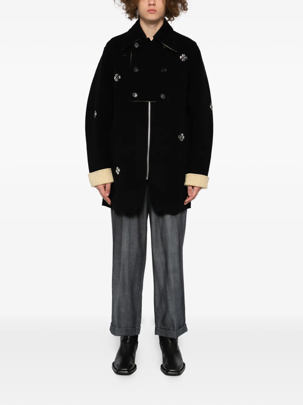 MASU Clover coat | Single Breasted Coats | Image 2