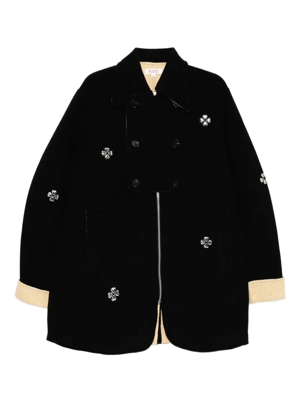 MASU Clover coat | Black | Image 1