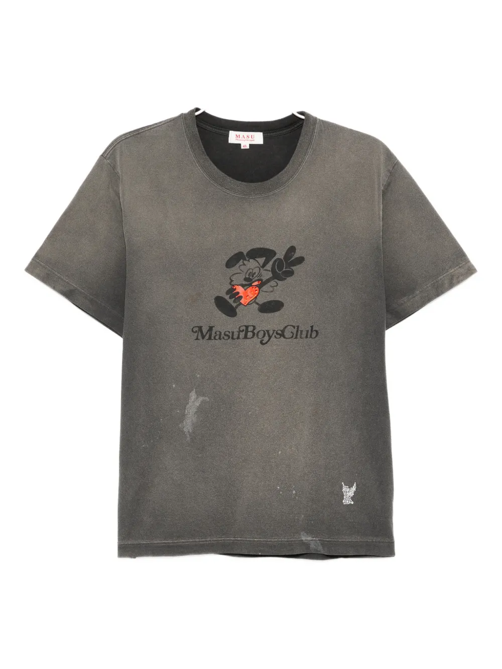 Masu Waisted Vick T-shirt In Gray