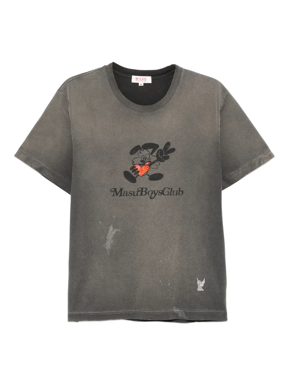 MASU Waisted Vick T-shirt | Grey | Image 1