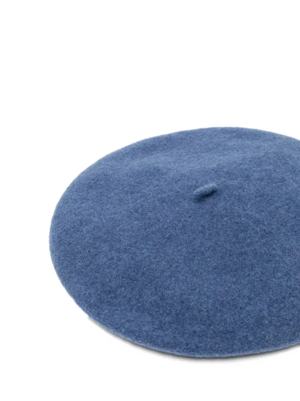 希少 UNDERCOVER CHECKED WOOL BERET Undercover x Kijima Takayuki Wool Beret | Blue | FARFETCH