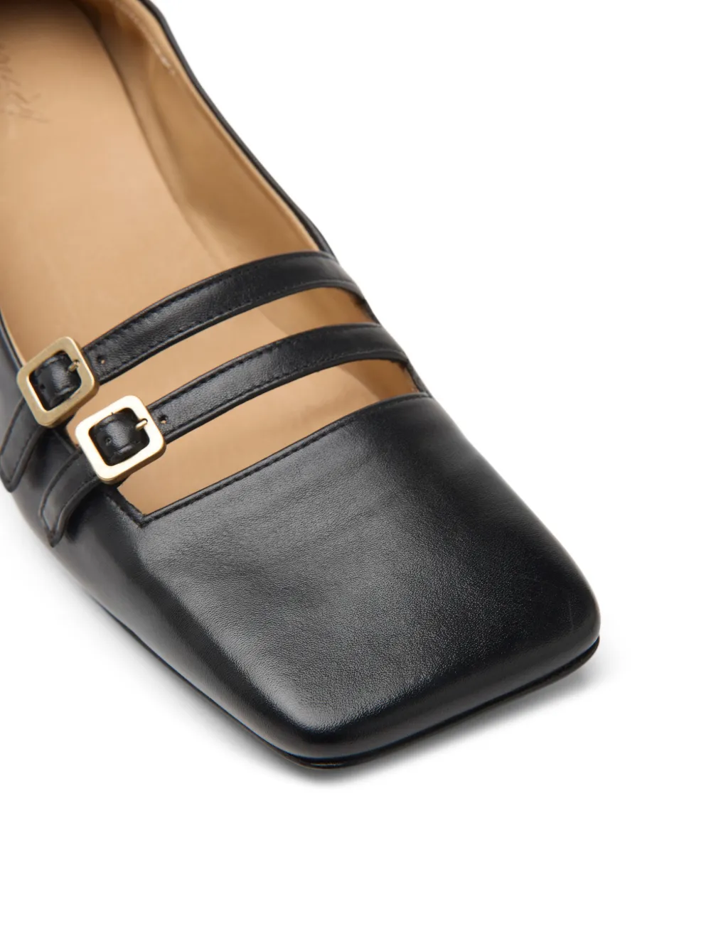 Marsèll Schiacciata pumps met vierkante neus Zwart