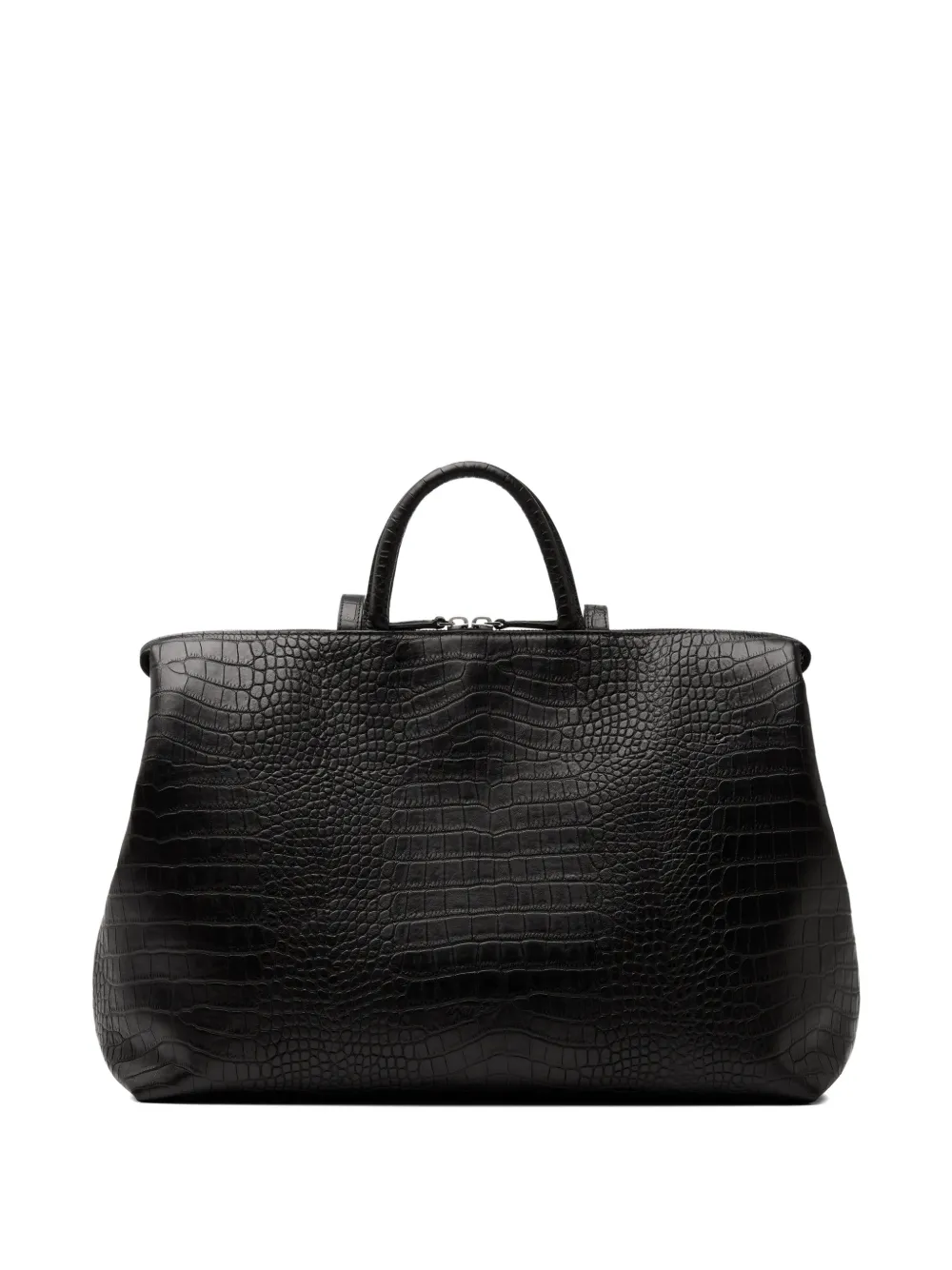  Marsèll Crocodile-effect Tote Bag - Black 