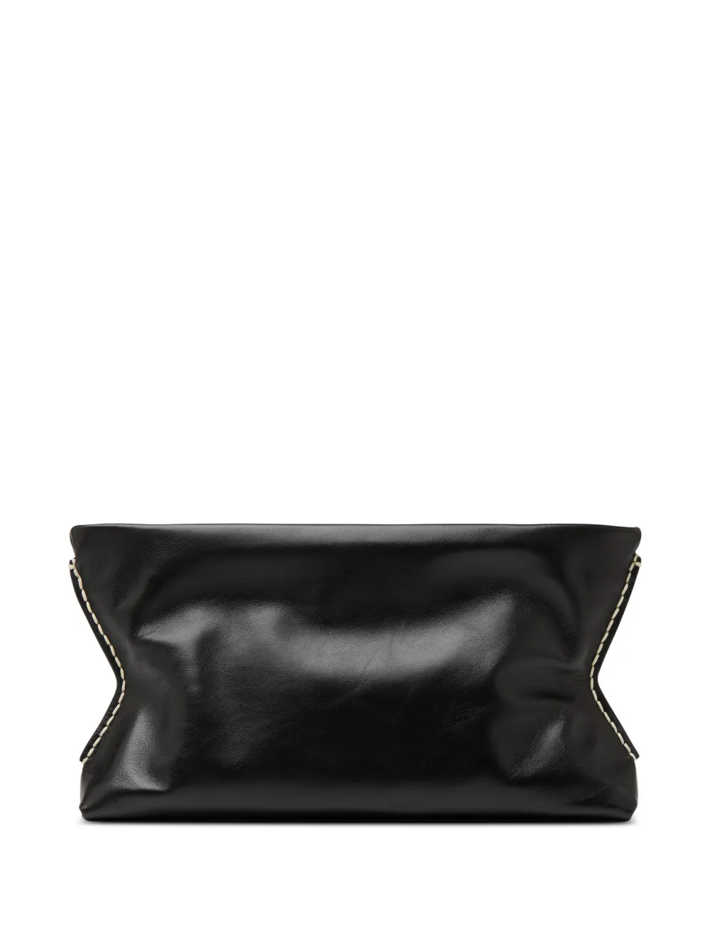 Marsèll Clutch Dipi con dettaglio cuciture - Nero