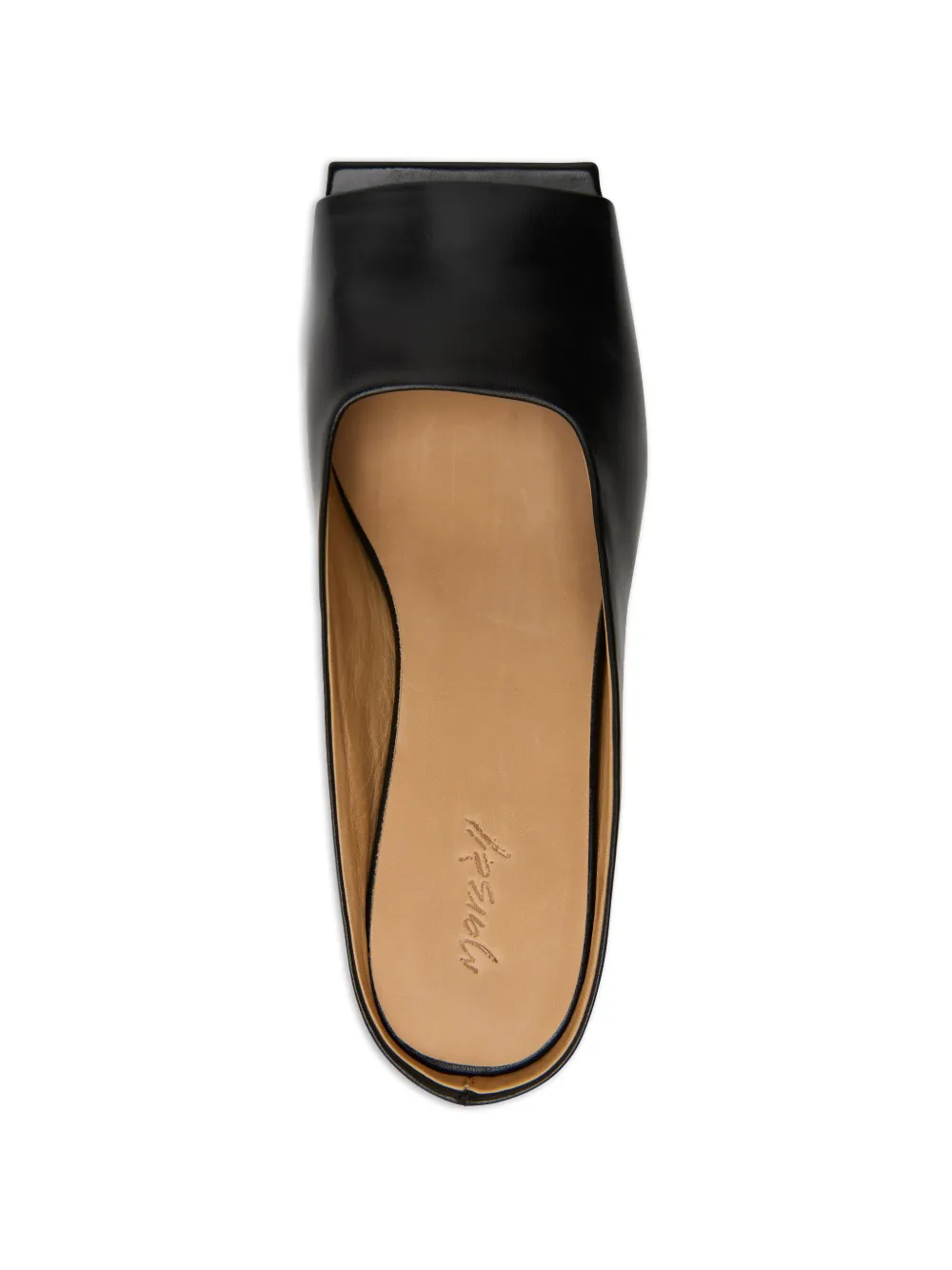 Marsèll Sandalen met vierkante neus Zwart