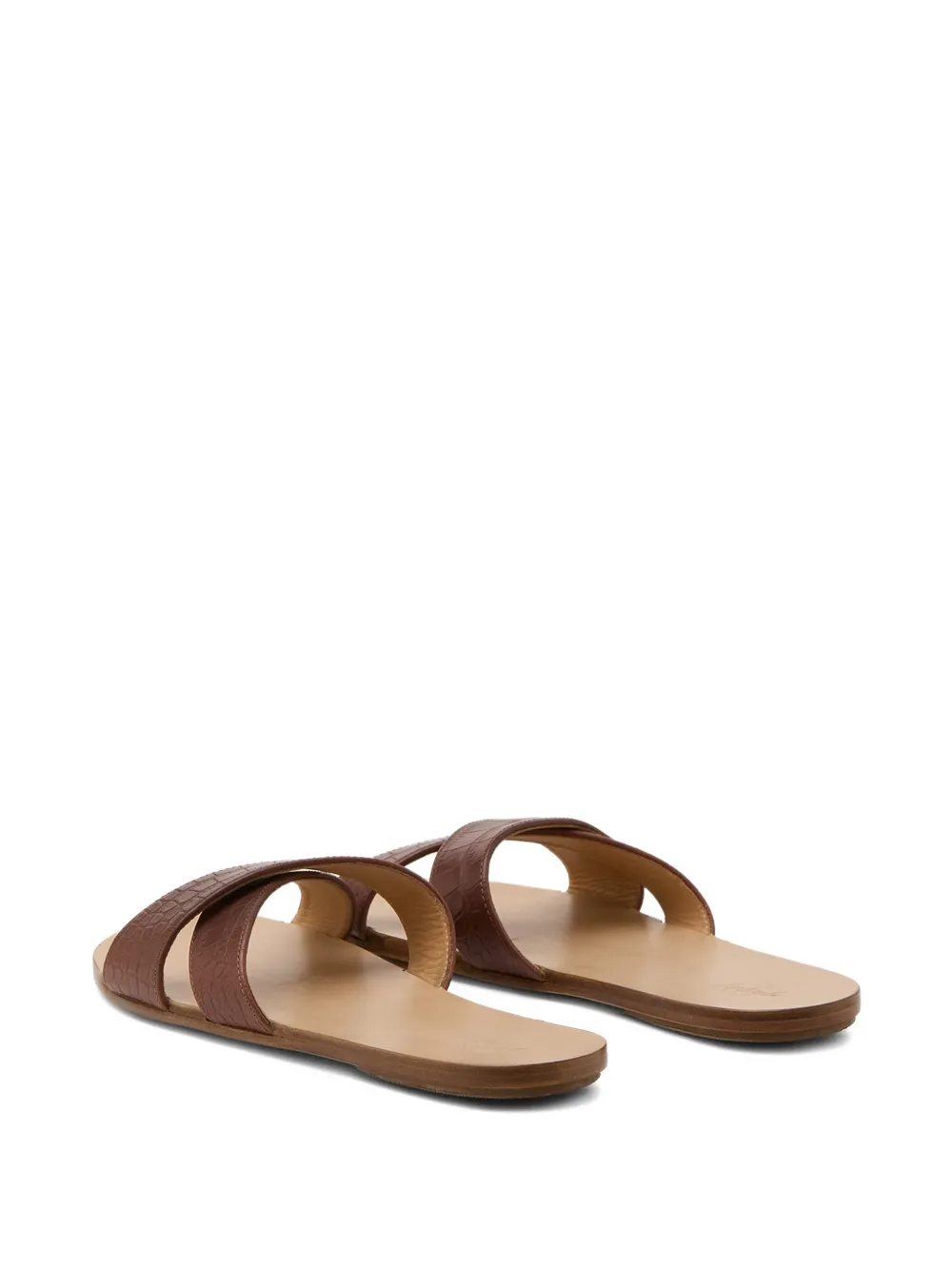 Marsèll Sottile sandalen met gekruiste bandjes Bruin