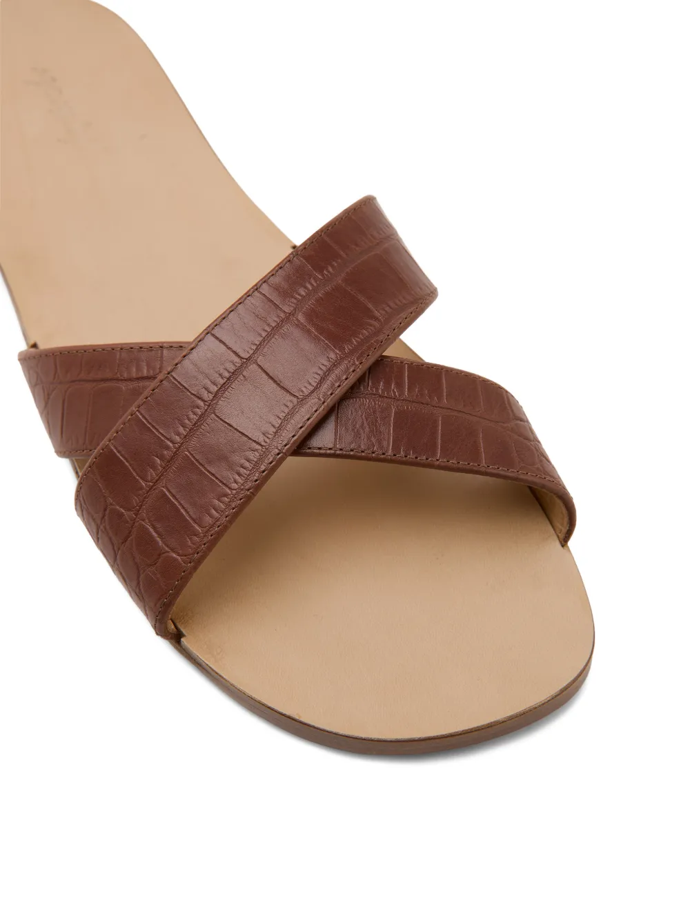 Marsèll Sottile sandalen met gekruiste bandjes Bruin