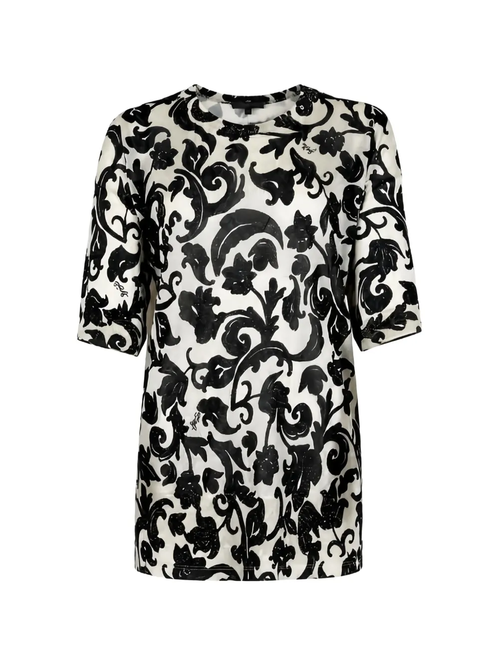 LIU JO pattern short-sleeve t-shirt - Schwarz