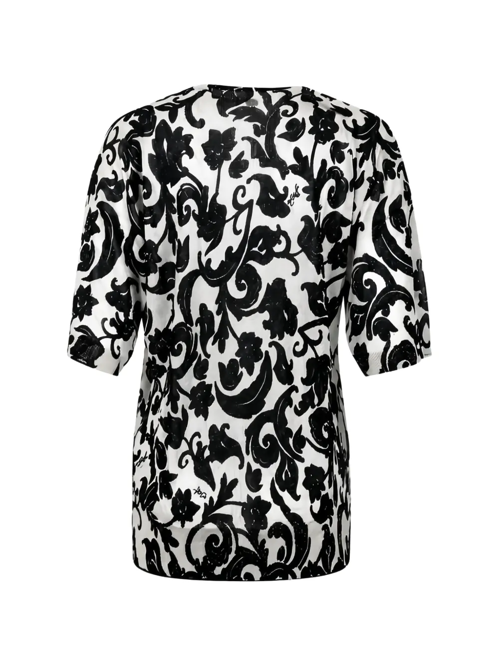  Liu Jo Pattern Short-sleeve T-shirt - Negro 