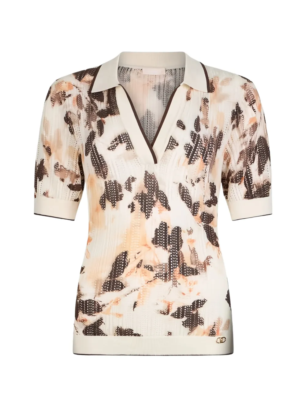 LIU JO floral T-shirt - Toni neutri