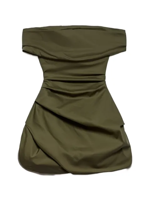 Aniye By draped off-shoulder mini dress