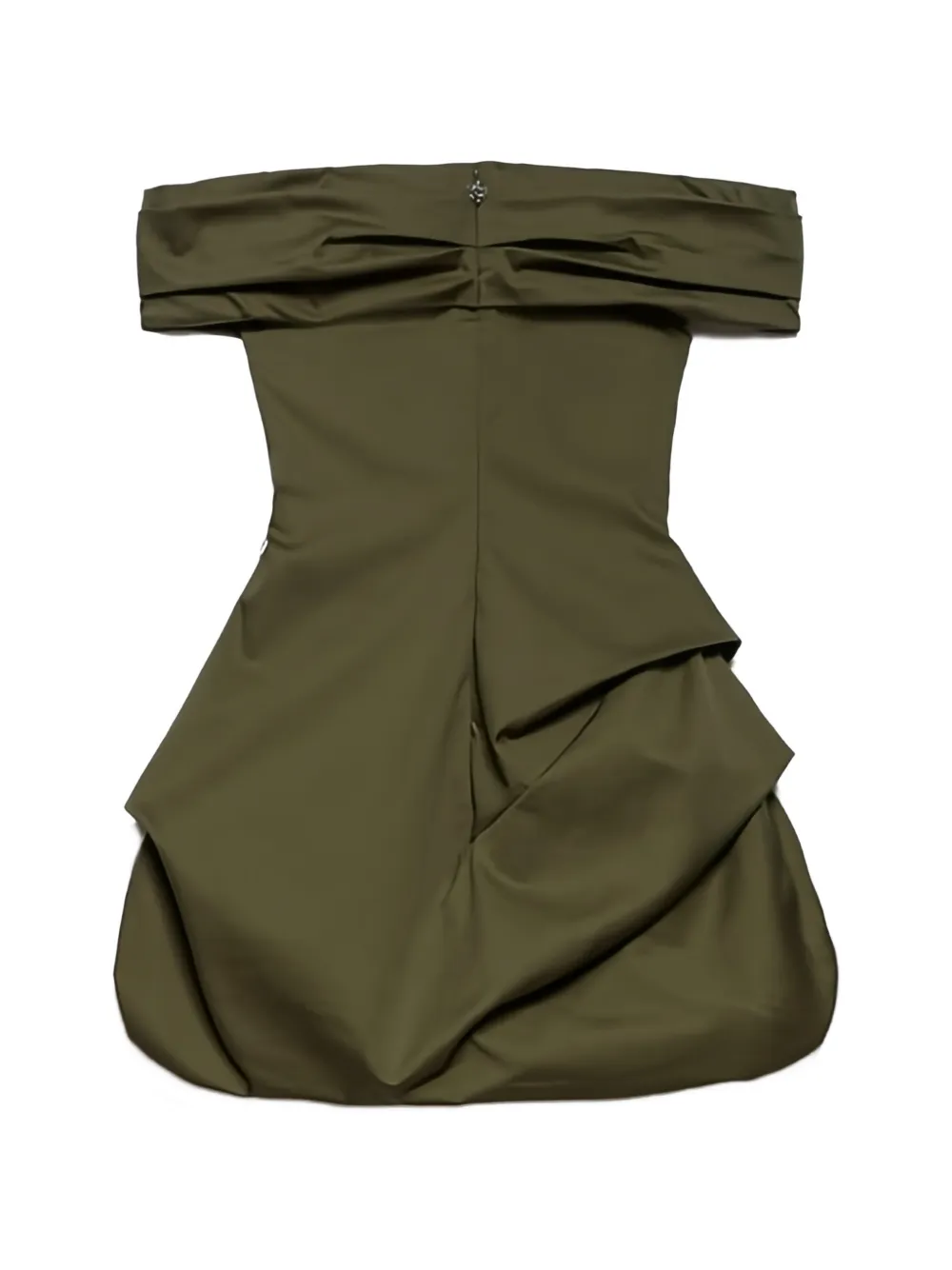  Aniye By Draped Off-shoulder Mini Dress - Green 